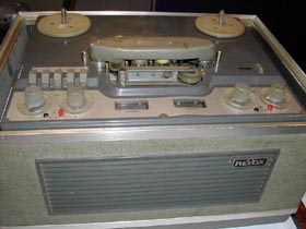 Iveys Revox tape machine