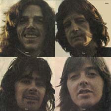 Badfinger poster from U.K. edition of first Warner Brothers LP, 1974