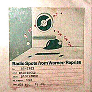 Badfinger by Badfinger radio spot tape box
