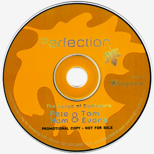 Perfection CD label, 2006