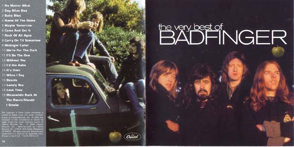 The Very Best of Badfinger (booklet cover)