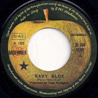 Baby Blue Italy label A