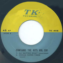 Contains The Hits Vol. XIV (Thailand EP) side 2 label