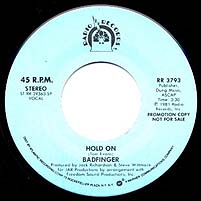 Hold On (U.S.A. stereo promo)