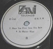 Have You Ever Seen The Rain (Zani Records) EP side B