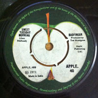 Sweet Tuesday Morning (India) on Apple Records