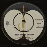 Sweet Tuesday Morning Norway label