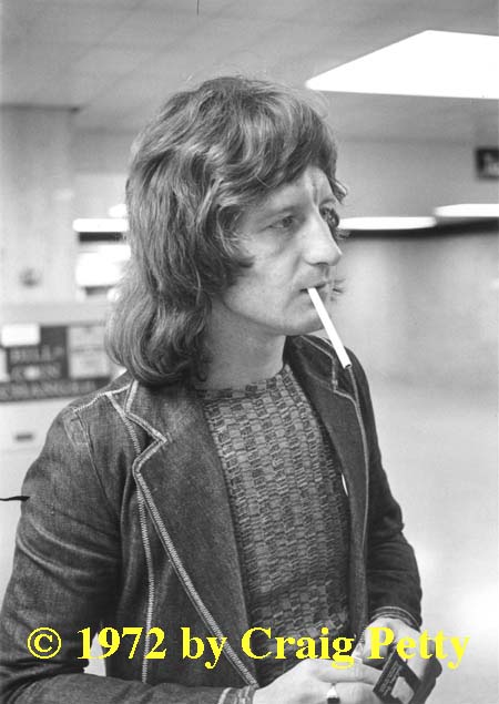 Pete Ham in St. Louis airport, April 8, 1972