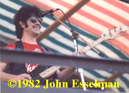 Tom Evans Live at Little Switzerland, July 17, 1982. 1982 by John Esselman.