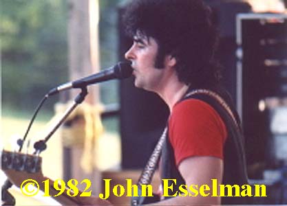 Tom Evans Live at Little Switzerland, July 17, 1982. 1982 by John Esselman.