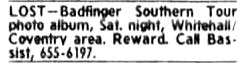 Feb. 22, 1983 lost photo album ad