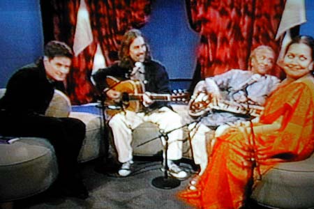 VH1's John Fugelsang, George Harrison, Ravi Shankar, Sukanya Shankar