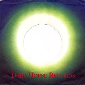 Dark Horse Records 45 sleeve (green)