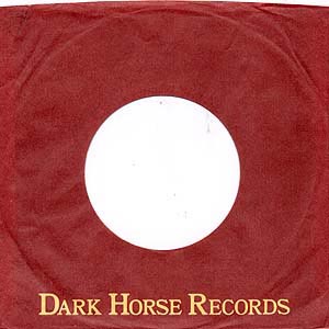 Dark Horse Records 45 sleeve (brown)