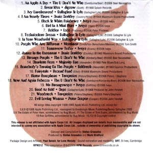 An Apple A Day back cover