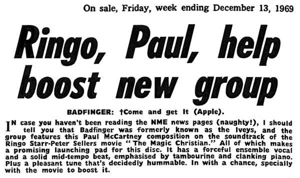 Ringo, Paul help boost new group