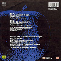Come And Get It PS back (Germany-1991)
