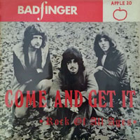 Come And Get It picture sleeve front (Norway)