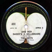 And Her Daddy's A Millionaire (New Zealand, Apple 5)