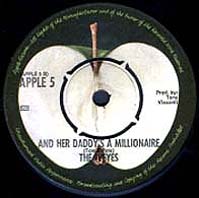 And Her Daddy's A Millionaire (Holland) label; note wrong spelling 