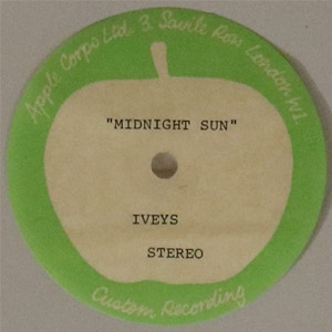 Iveys Midnight Sun Apple stereo acetate