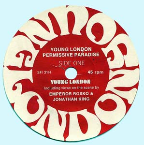 Young London (label, side 1)