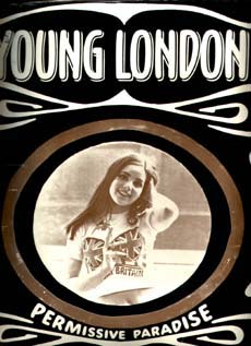 Young London (Permissive Paradise) book cover, 1969