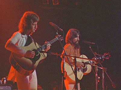 Pete Ham & George Harrison performing Here Comes The Sun