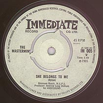 She Belongs To Me by The Masterminds (label)