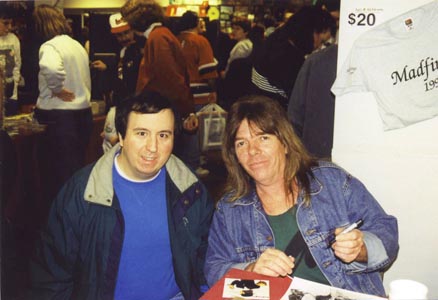 Tom Brennan and Mike Gibbins at Beatlefest NJ, 2001