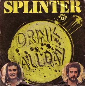 Drink All Day picture sleeve (front), Portugal