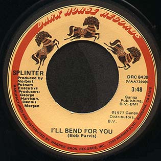 I'll Bend For You [Dark Horse DRC 8439, USA]: from the collection of Harold Montgomery