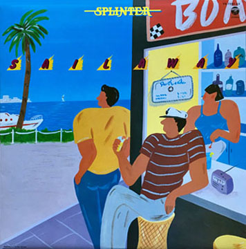 Sail Away LP by Splinter front cover without OBI