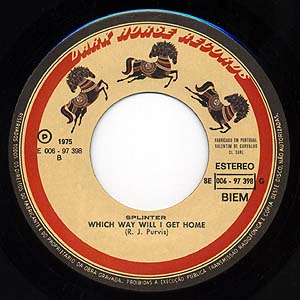 Which Way Will I Get Home, B-side label (Portugal)