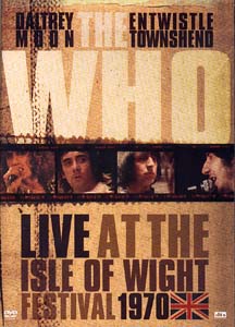 The Who Live at the Isle of Wight Festival 1970 DVD (5.1 surround sound)