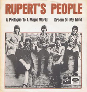 A Prologue To A Magic World/Dream In My Mind picture sleeve (5 members)