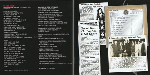 Natural Gas 2025 CD credits