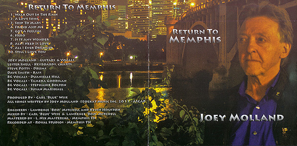 Return To Memphis outer booklet cover